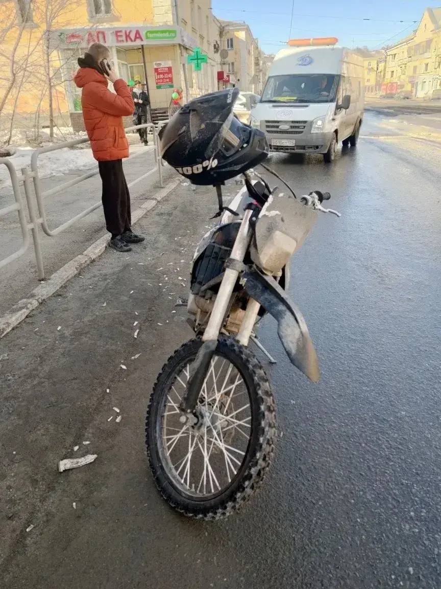 Питербайк — не игрушка и не средство для дорог общего пользования! Питербайк — не игрушка и не средство для дорог общего пользования!