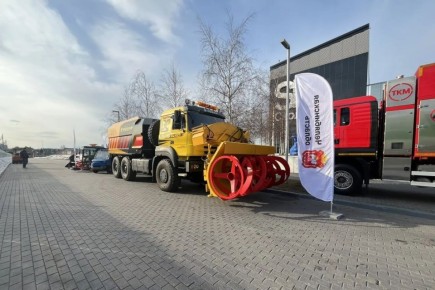 Робот «Снеговик», электрокары и мощный снегоочиститель: челябинские компании представили разработки на форуме технологий в Москве