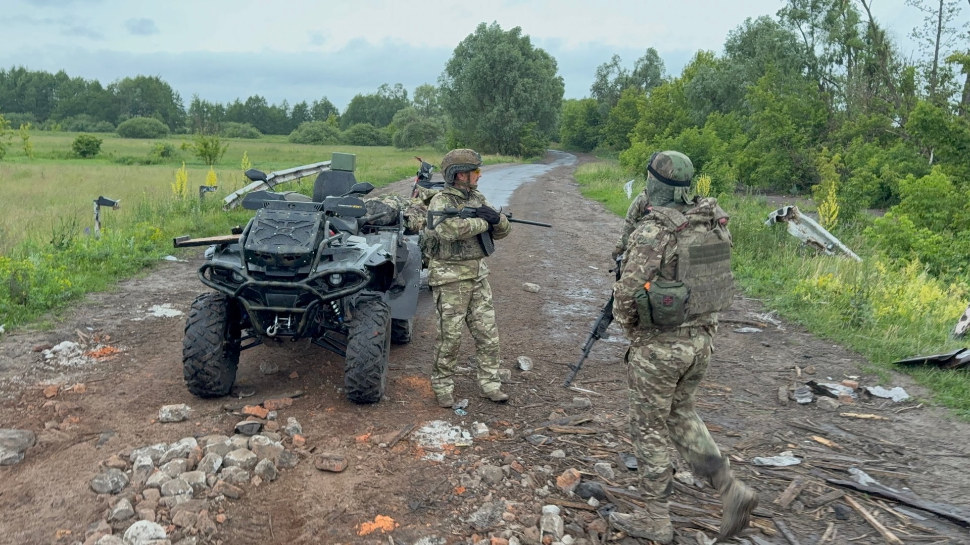 Бойцы благодарят Челябинск: южноуральцы передали три квадроцикла военнослужащим на передовой