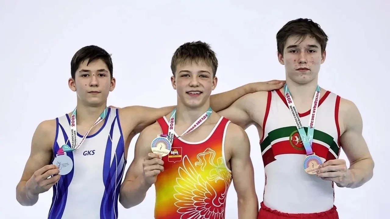 Челябинский спортивный гимнаст выиграл юниорское первенство России