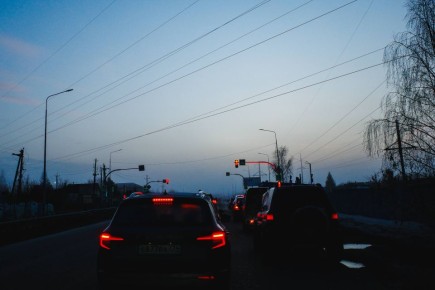 Утро в Челябинске началось с тумана и фантастического рассвета