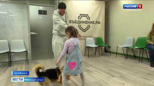 Хвостатые психологи: в Челябинске собаки помогают детям участников СВО