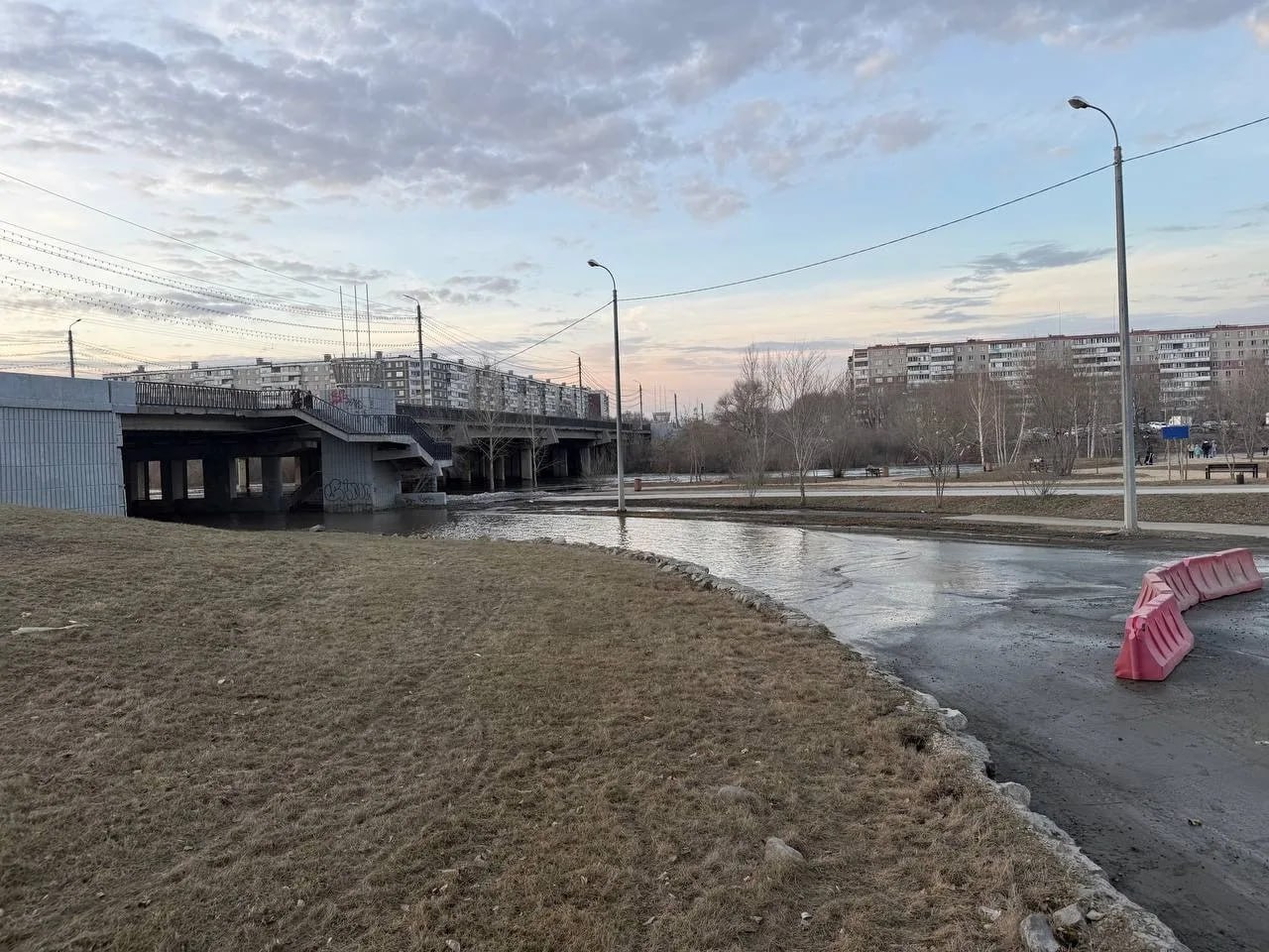 Места подтоплений в Челябинске взяли на ежедневный контроль