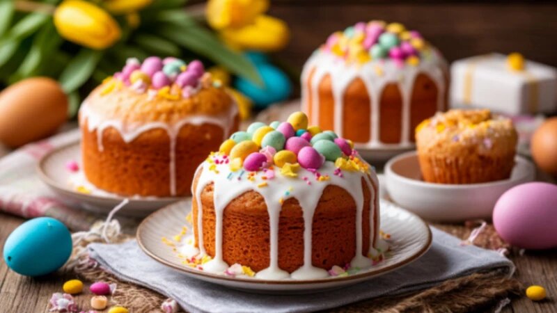 Вкусные и низкокалорийные рецепты куличей и пасхи к празднику