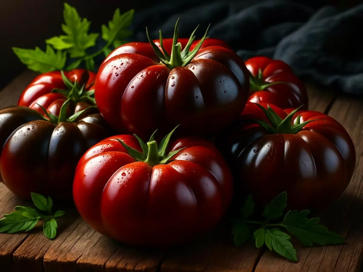 Соседи не верят, пока не попробуют: черные томаты с потрясающим вкусом