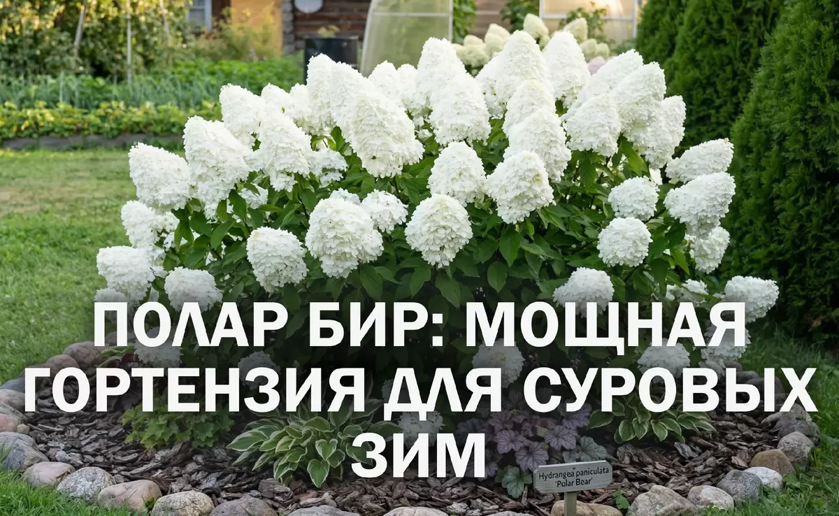Гортензия Полар Бир: природный танк для вашего сада и секреты её ухода