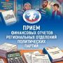 ВНИМАНИЮ РЕГИОНАЛЬНЫХ ОТДЕЛЕНИЙ ПОЛИТИЧЕСКИХ ПАРТИЙ