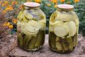 Вкусные заготовки на зиму: маринованные огурцы и кабачки
