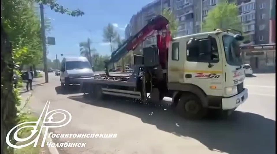 ГАИ прервала рейс маршрутки с неисправными тормозами в Челябинске