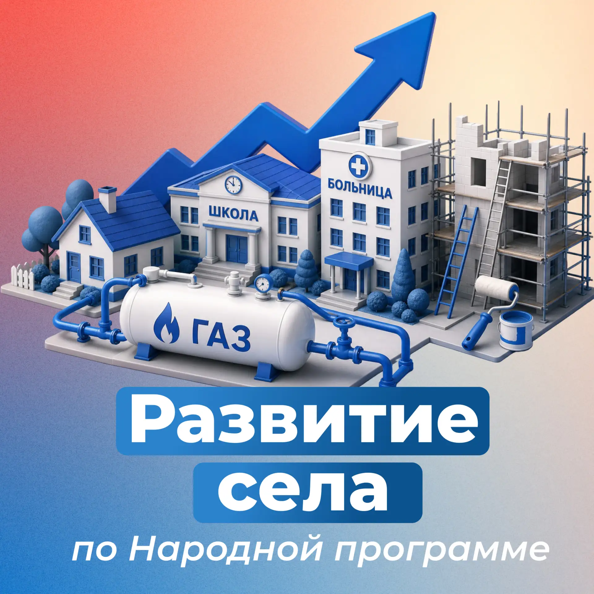 Развитие сельских территорий: газ до участков, «Точки роста» и новые агроклассы