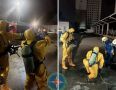 Спасатели показали ликвидацию утечки аммиака в центре Челябинска