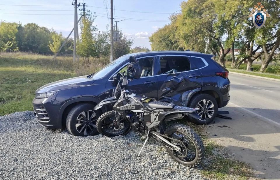 В Челябинской области направлено в суд уголовное дело в отношении местного жителя за передачу мотоцикла несовершеннолетнему сыну