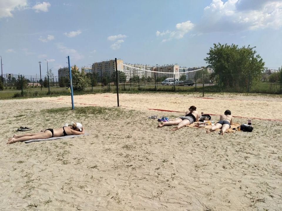 Площадь этого пляжа - 6,7 тысячи квадратов Площадь этого пляжа - 6,7 тысячи квадратов
