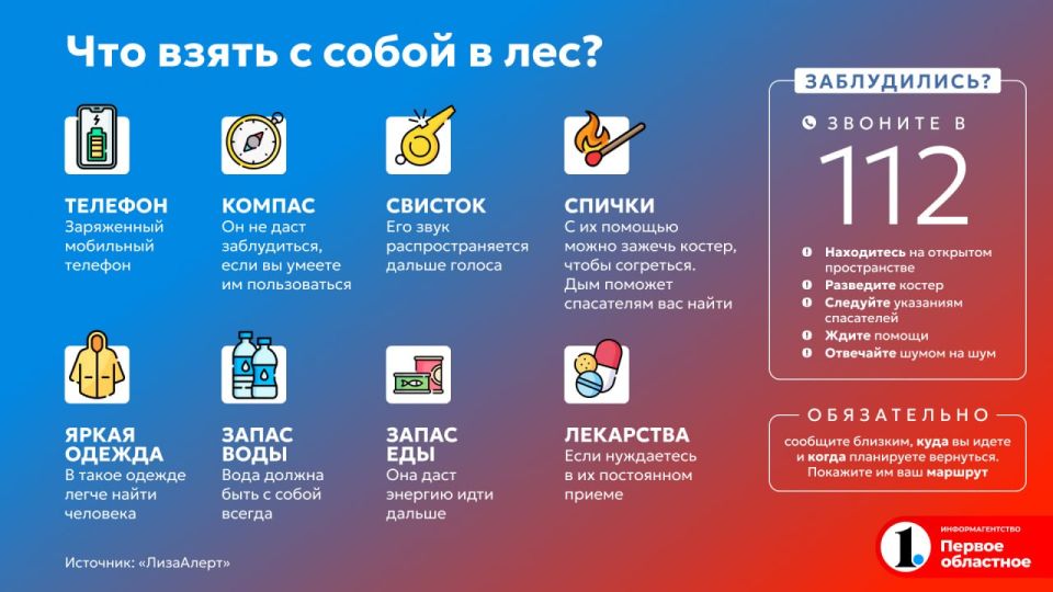 К походу по ягоды надо готовиться заранее