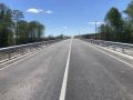 Завершающая стадия выполнения реконструкции мостового перехода через реку Ольховка на км 7+867 автомобильной дороги Великопетровка - автодорога Карталы - Анненское