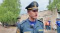 В споре сильнейших. В Копейске на стадионе «Химик» завершился областной смотр-конкурс на звание «Лучшее звено газодымозащитной службы»
