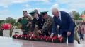 У монумента «Тыл - Фронту» прошло патриотическое мероприятие, посвященное Дню пограничника Российской Федерации