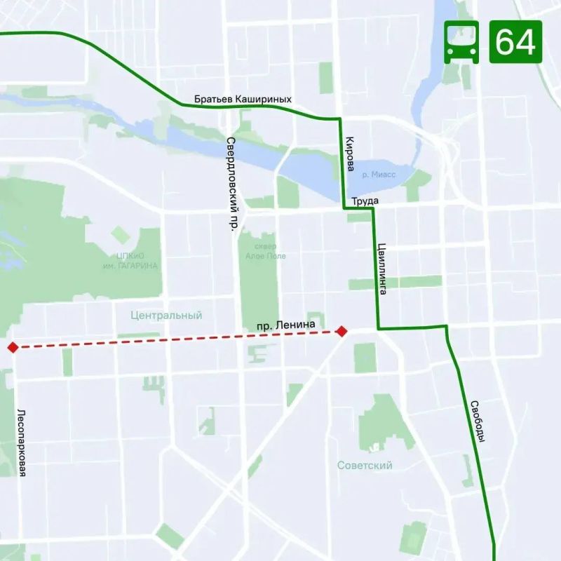 Завтра общественный транспорт будет объезжать центр города