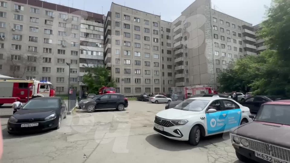Ветеринарная клиника загорелась на северо-западе Челябинска
