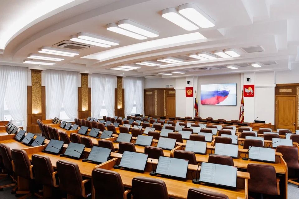 Сегодня состоится 12-е заседание Законодательного Собрания Челябинской области