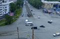 На перекрестке проспекта Победы и улицы Горького в Челябинске произошла авария