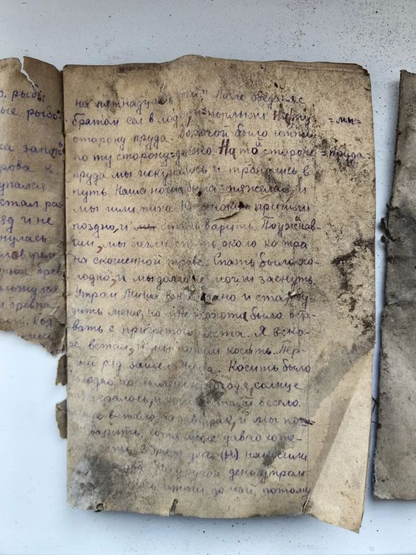 Письма мальчика из 1930-х нашли в руинах старого дома в Челябинской области