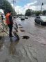 Семь бригад ликвидируют последствия мощного дождя в Челябинске