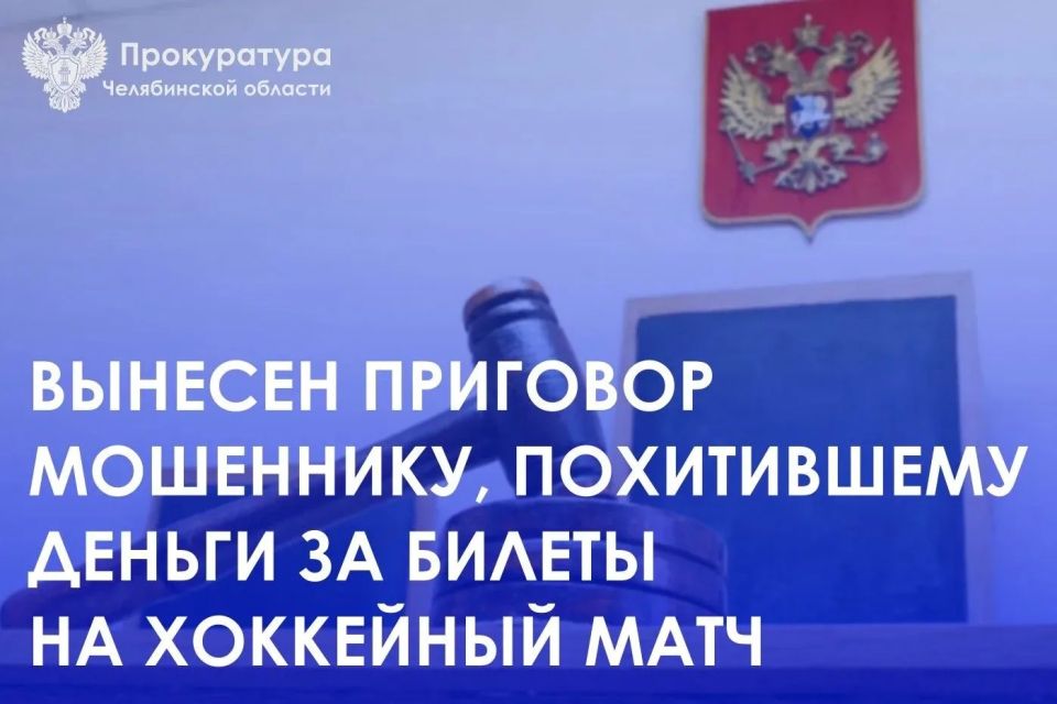 Калининский районный суд города Челябинска вынес приговор в отношении 22-летнего местного жителя
