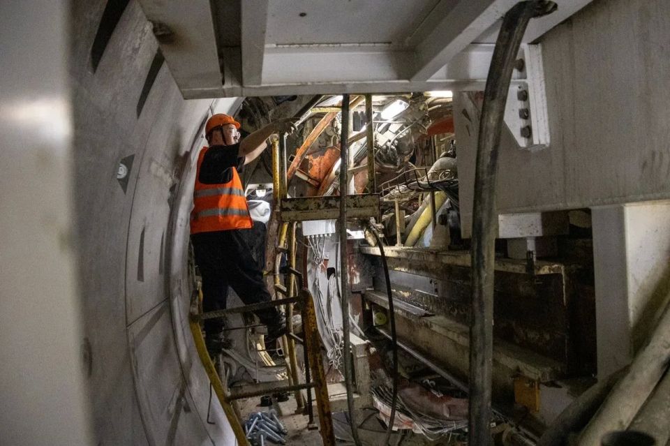 Первые 500 метров тоннелей метротрама построили в Челябинске Первые 500 метров тоннелей метротрама построили в Челябинске