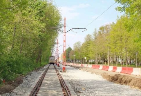 В Челябинске с 25 июня начнут поэтапно закрывать движение по улице Дзержинского из-за ремонта путей