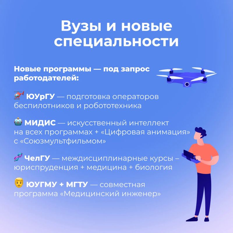 На Южном Урале стартовала приёмная кампания — 2026: новые программы, поддержка педагогов и кампус мирового уровня На Южном Урале стартовала приёмная кампания — 2026: новые программы, поддержка педагогов и кампус мирового уровня