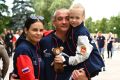 Участники Кубка защитников Отечества возложили цветы к Вечному огню в Челябинске