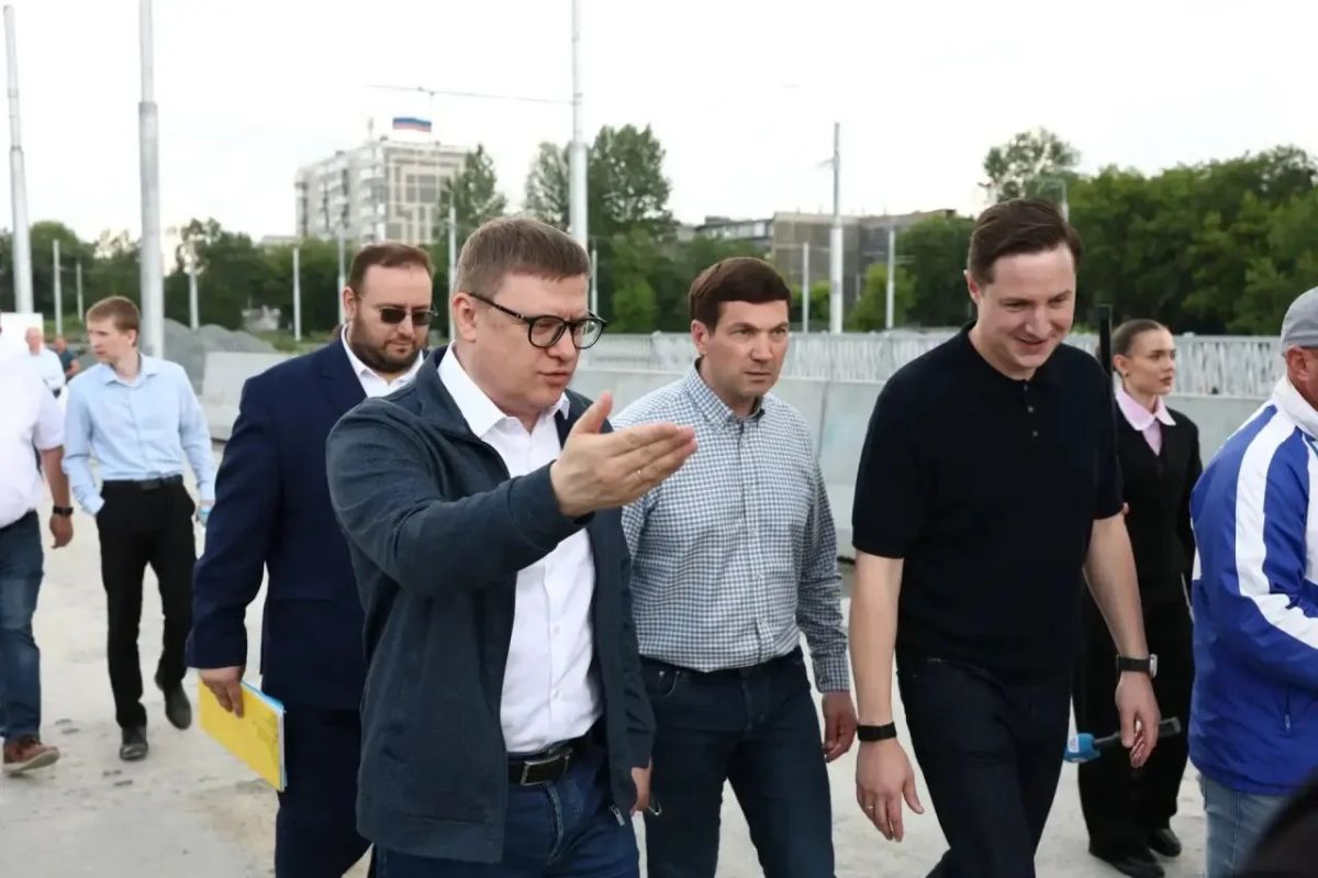 Алексей Текслер потребовал открыть движение по мосту на Черкасской в Челябинске уже в этом году Алексей Текслер потребовал открыть движение по мосту на Черкасской в Челябинске уже в этом году