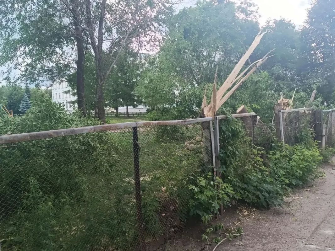 В копейской школе демонтируют старое ограждение В копейской школе демонтируют старое ограждение
