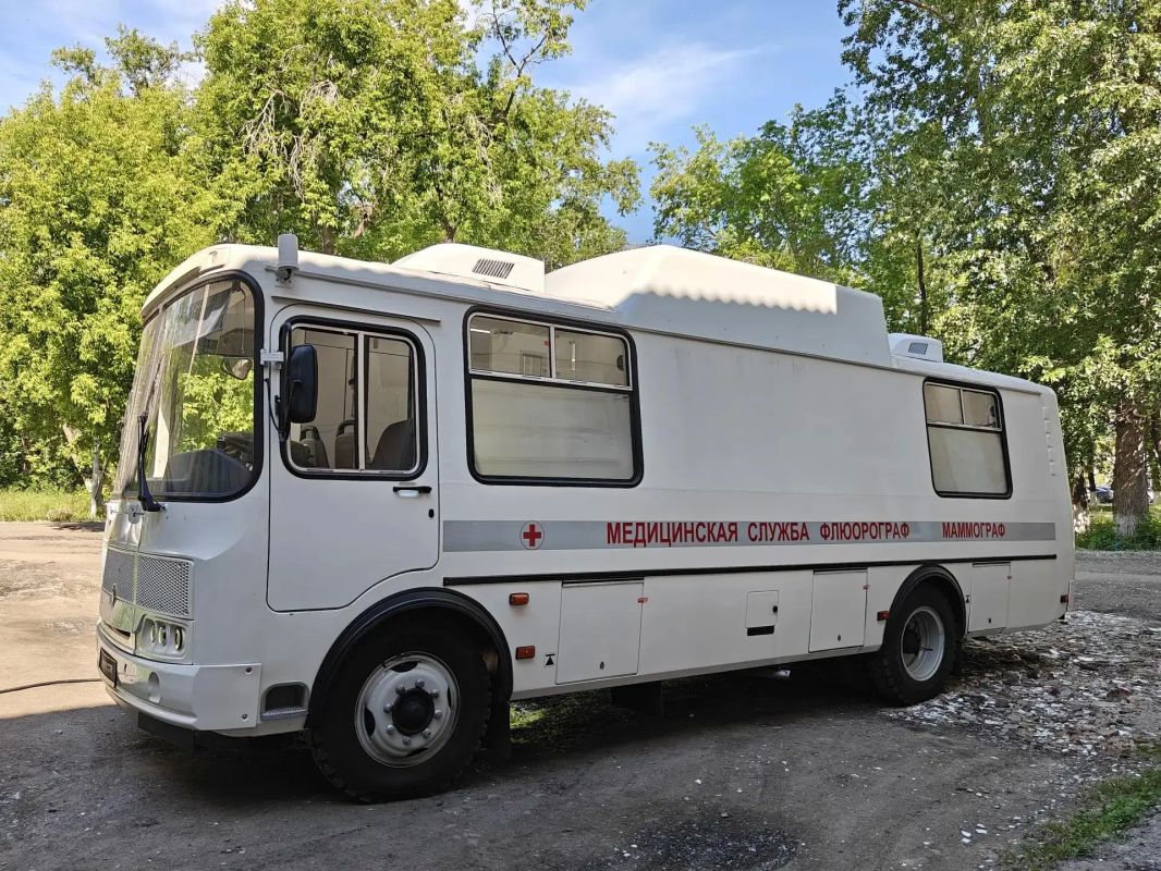 Автопарк ГБ №1 Копейска пополнился мобильным флюорографом-маммографом Автопарк ГБ №1 Копейска пополнился мобильным флюорографом-маммографом