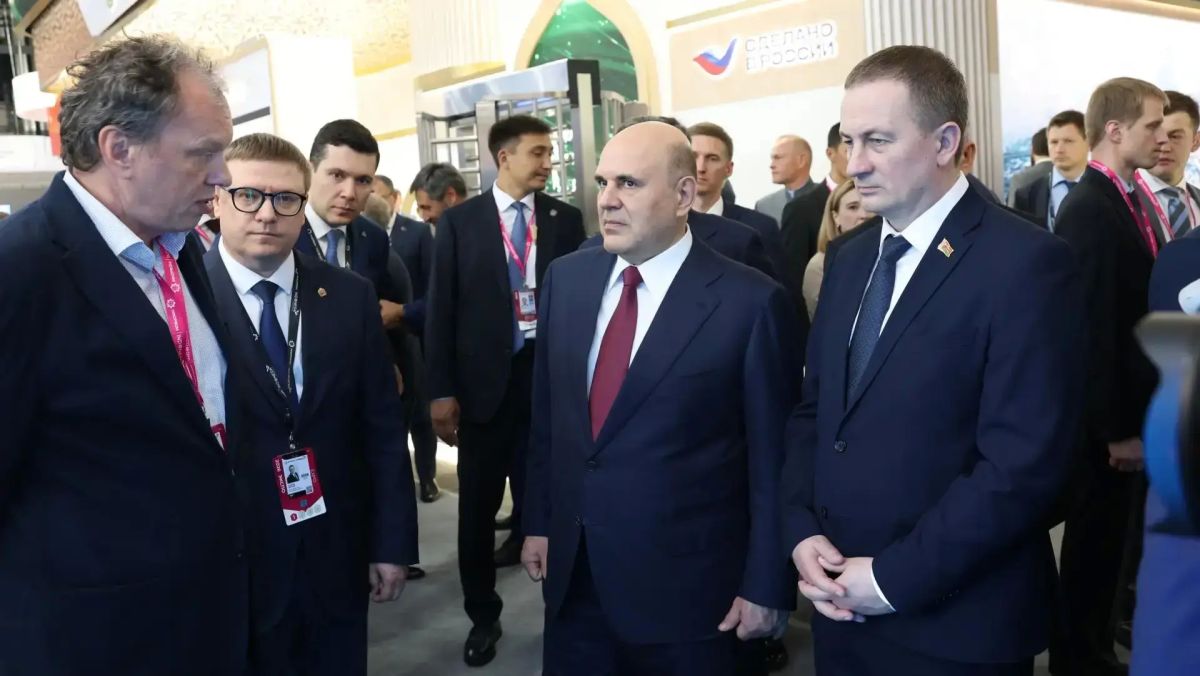 ИННОПРОМ-2026: Председатель Правительства РФ Михаил Мишустин посетил стенд Челябинской области ИННОПРОМ-2026: Председатель Правительства РФ Михаил Мишустин посетил стенд Челябинской области