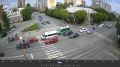 Внедорожник перевернулся на перекрестке в Челябинске