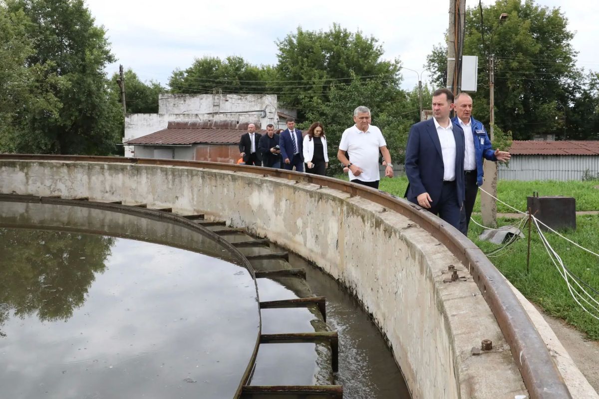 Замминистра Максим Корольков проверил ход реконструкции очистных в Магнитогорске Замминистра Максим Корольков проверил ход реконструкции очистных в Магнитогорске