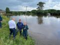 В Верхнем Уфалее вода постепенно уходит с подтопленных территорий