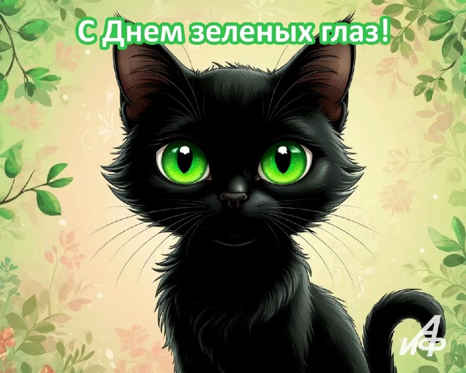 День зеленых глаз. Только два процента населения Земли имеют зеленый цвет радужки, он считается самым редким в мире