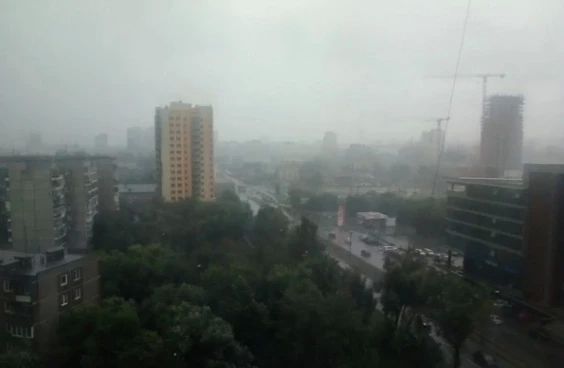 На Челябинскую область снова обрушится ливень с градом