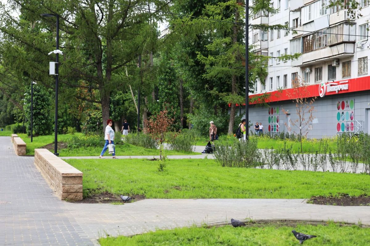 Новые места притяжения: как Курчатовский район благоустраивают по просьбе жителей Новые места притяжения: как Курчатовский район благоустраивают по просьбе жителей