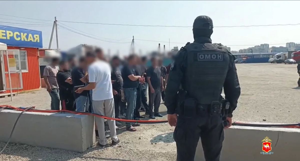 Полиция задержала 30 мигрантов на стройках и рынке в Челябинске