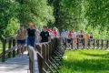В России приняли сразу во втором и третьем чтениях законопроект, разрешающий в лесах благоустройство пешеходных, велосипедных и беговых дорожек на местах уже существующих тропинок