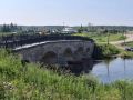 В селе Багаряк отреставрировали уникальный пятиарочный мост XIX века