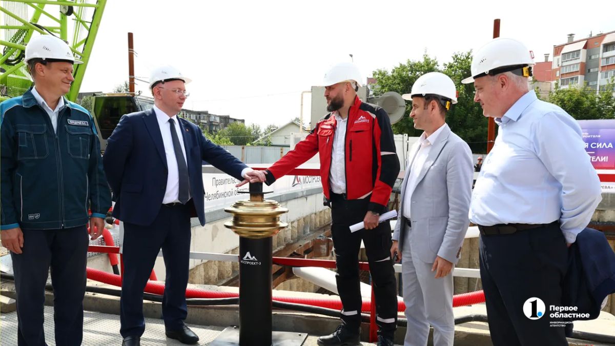 В Челябинске началась проходка третьего тоннеля метротрамвая