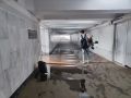 После дождей на Теплотехе затопило путь к трамвайной остановке