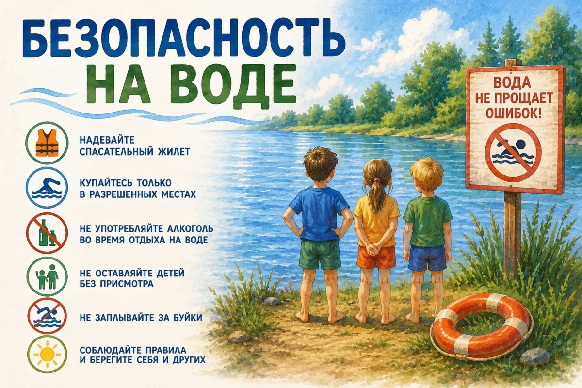 Каждый заплыв должен заканчиваться возвращением на берег