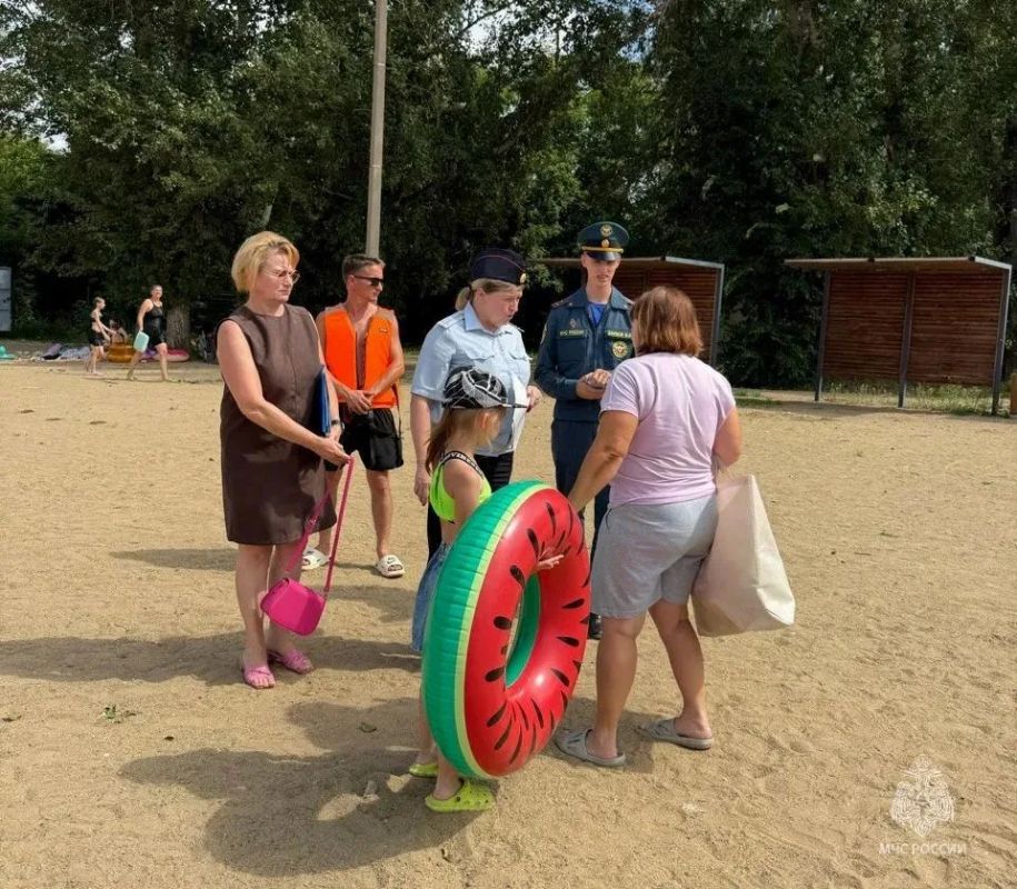 Рейд на городских пляжах Троицка