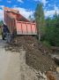 Ведутся работы по восстановлению земляного полотна и обочин на участке а/д Куса - Нязепетровск км11